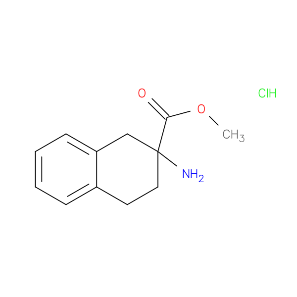 methyl 2-amino-1,2,3,4-tetrahydronaphthalene-2-carboxylate hydrochloride