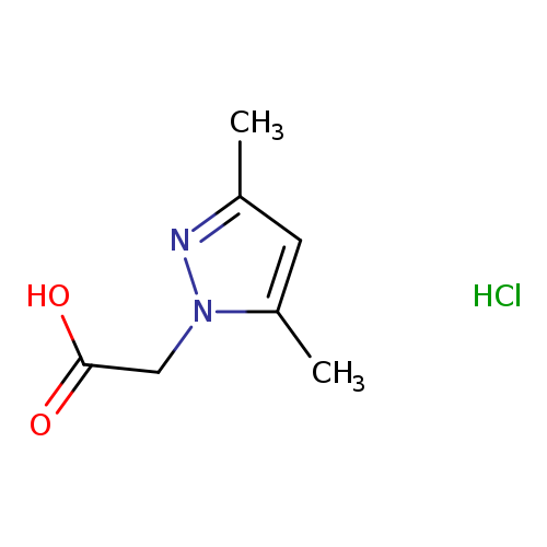 2-(3,5-dimethyl-1H-pyrazol-1-yl)acetic acid hydrochloride