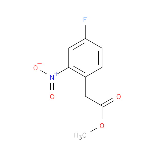 Methyl 2-(4-fluoro-2-nitrophenyl)acetate