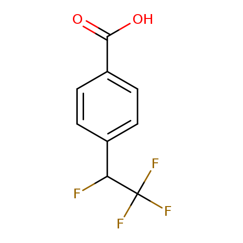 4-(1,2,2,2-tetrafluoroethyl)benzoic acid
