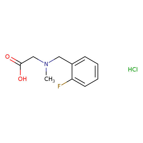 2-((2-Fluorobenzyl)(methyl)amino)acetic acid hydrochloride