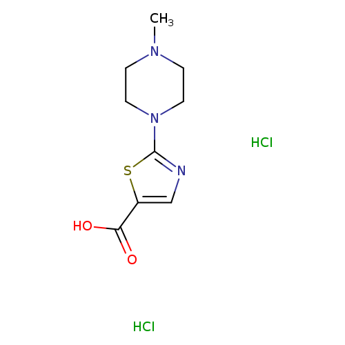 2-(4-Methylpiperazin-1-yl)-1,3-thiazole-5-carboxylic acid dihydrochloride