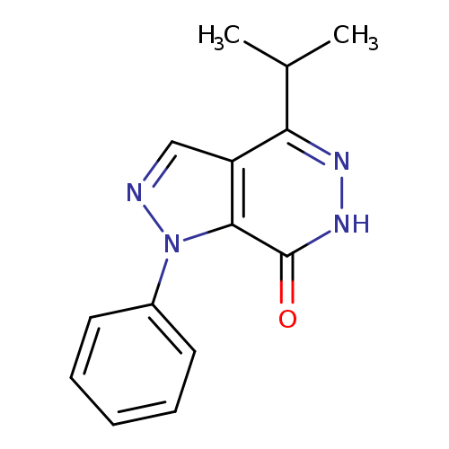 1-phenyl-4-(propan-2-yl)-1H,6H,7H-pyrazolo[3,4-d]pyridazin-7-one