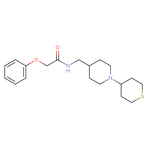 2-phenoxy-N-{[1-(thian-4-yl)piperidin-4-yl]methyl}acetamide