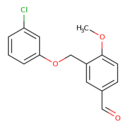 3-[(3-Chlorophenoxy)methyl]-4-methoxybenzaldehyde