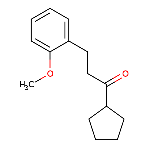 Cyclopentyl 2-(2-methoxyphenyl)ethyl ketone