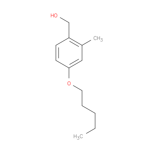 (2-Methyl-4-(pentyloxy)phenyl)methanol