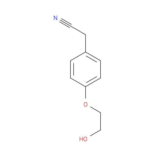 2-[4-(2-hydroxyethoxy)phenyl]acetonitrile