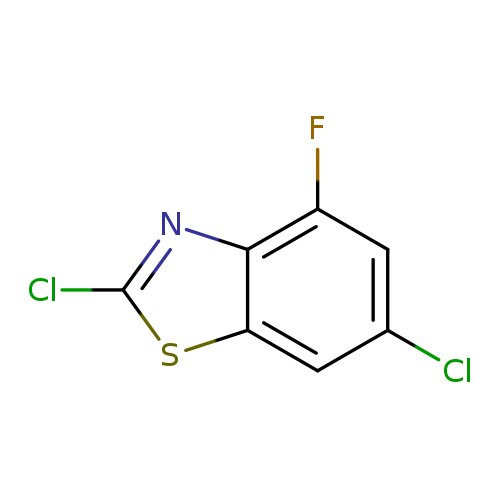 2,6-dichloro-4-fluoro-1,3-benzothiazole