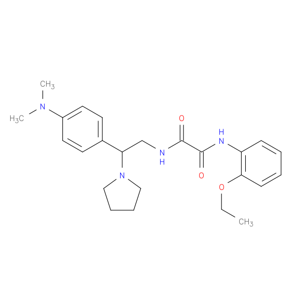 N'-{2-[4-(dimethylamino)phenyl]-2-(pyrrolidin-1-yl)ethyl}-N-(2-ethoxyphenyl)ethanediamide