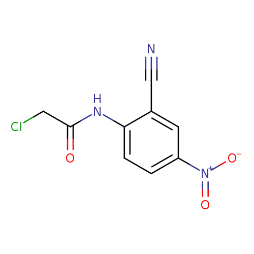2-Chloro-N-(2-cyano-4-nitrophenyl)acetamide
