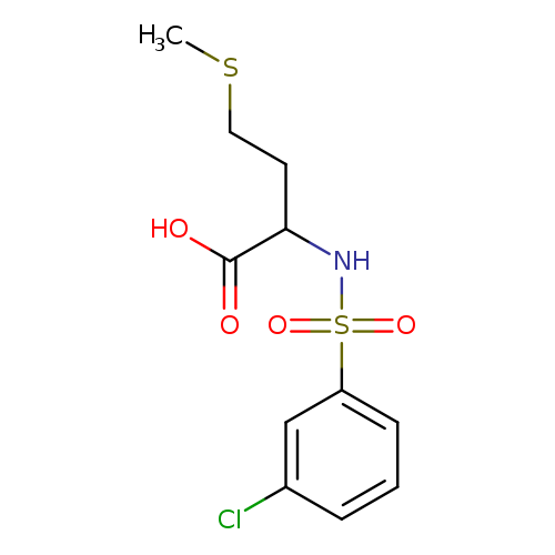 ((3-chlorophenyl)sulfonyl)methionine