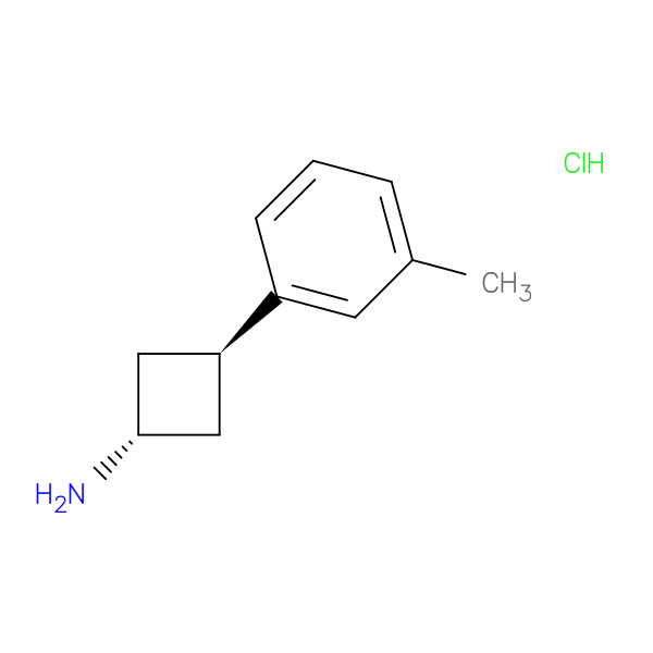 (1r,3r)-3-(3-methylphenyl)cyclobutan-1-amine hydrochloride