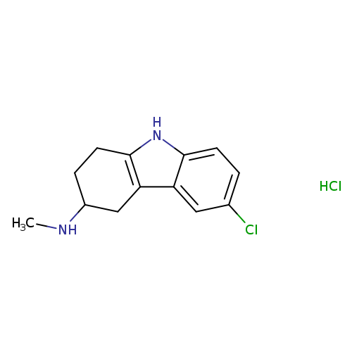 6-chloro-N-methyl-2,3,4,9-tetrahydro-1H-carbazol-3-amine hydrochloride