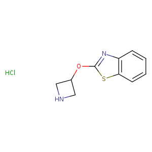 2-(azetidin-3-yloxy)-1,3-benzothiazole hydrochloride