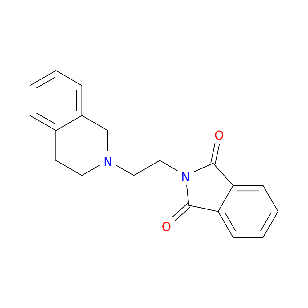 2-[2-(1,2,3,4-tetrahydroisoquinolin-2-yl)ethyl]-2,3-dihydro-1H-isoindole-1,3-dione