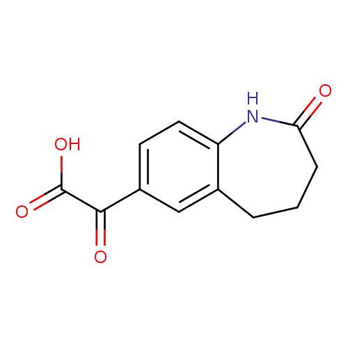 2-oxo-2-(2-oxo-2,3,4,5-tetrahydro-1H-1-benzazepin-7-yl)acetic acid