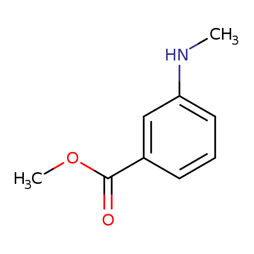 Benzoic acid, 3-(methylamino)-, methyl ester