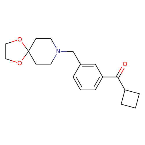(3-(1,4-Dioxa-8-azaspiro[4.5]decan-8-ylmethyl)phenyl)(cyclobutyl)methanone