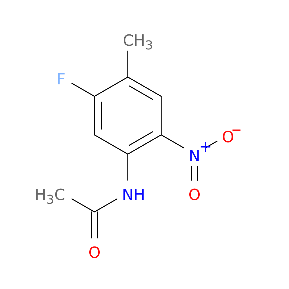 N-(5-FLuoro-4-methyl-2-nitrophenyl)acetamide
