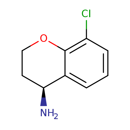 2H-1-Benzopyran-4-amine, 8-chloro-3,4-dihydro-, (4S)-