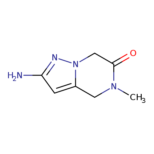 2-amino-5-methyl-4,5-dihydropyrazolo[1,5-a]pyrazin-6(7H)-one