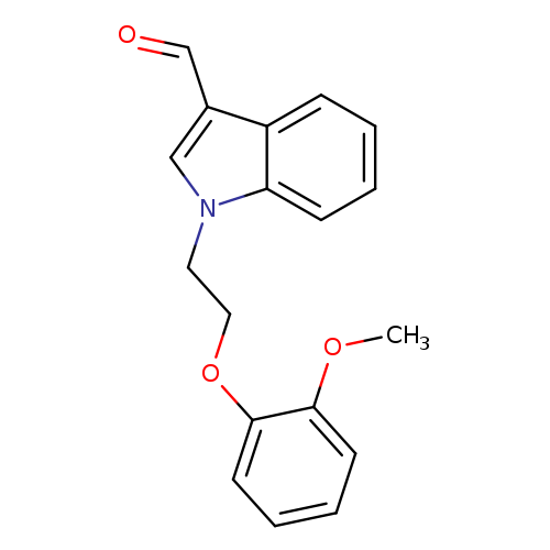 1-[2-(2-Methoxyphenoxy)ethyl]-1h-indole-3-carbaldehyde