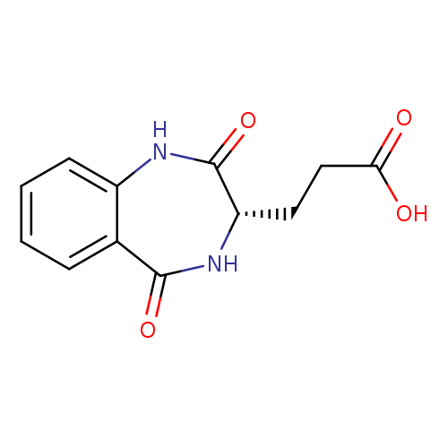 3-[(3S)-2,5-Dioxo-2,3,4,5-tetrahydro-1h-1,4-benzodiazepin-3-yl]propanoic acid
