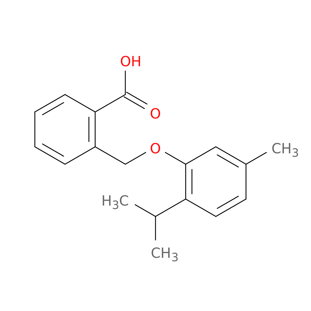 2-[(2-Isopropyl-5-methylphenoxy)methyl]benzoic acid