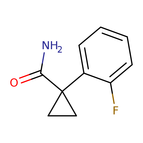 1-(2-Fluorophenyl)cyclopropane-1-carboxamide