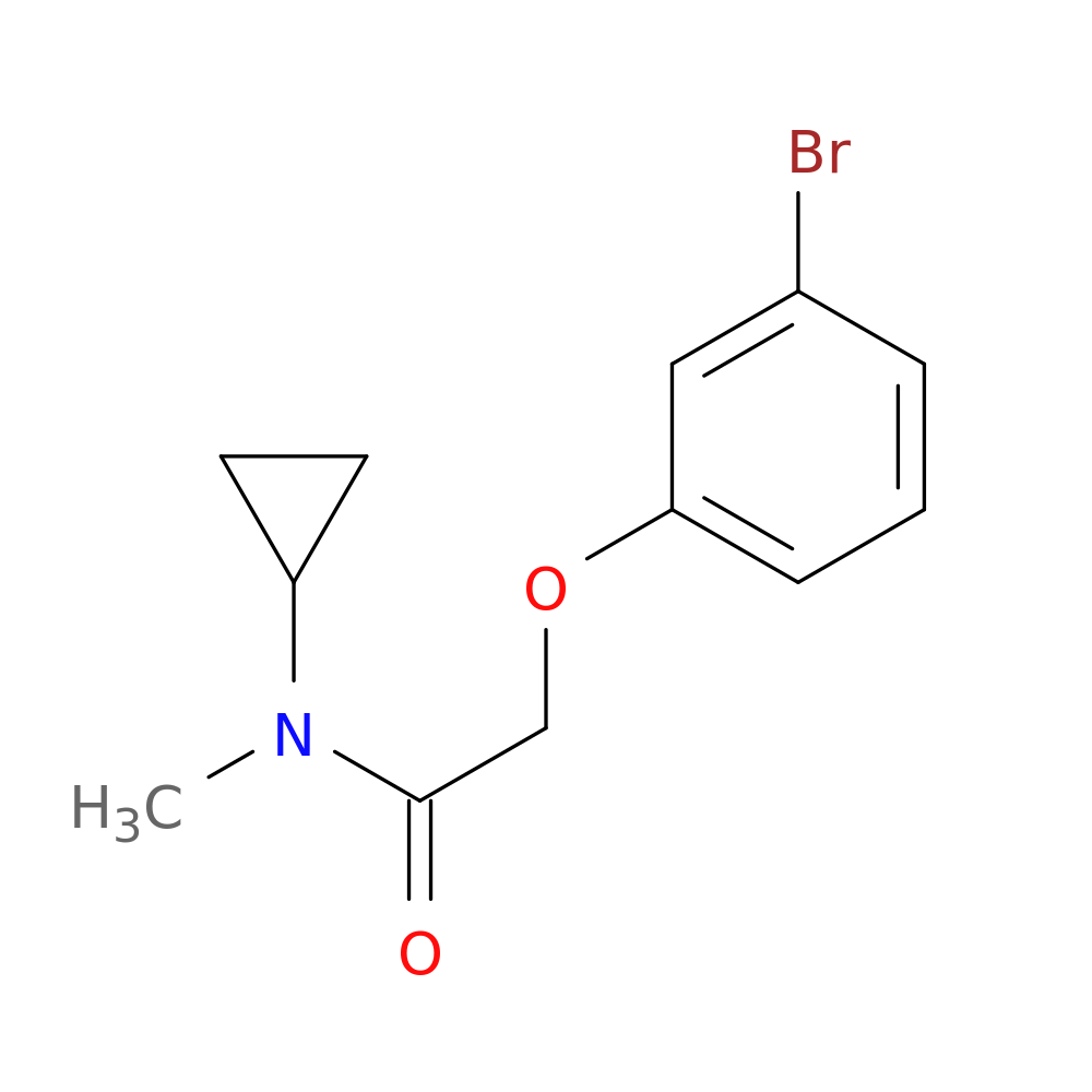 2-(3-Bromophenoxy)-N-cyclopropyl-N-methylacetamide