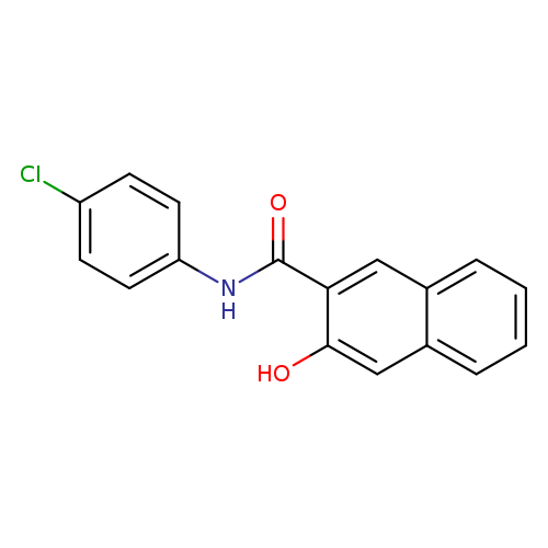 N-(4-Chlorophenyl)-3-hydroxy-2-naphthalenecarboxamide