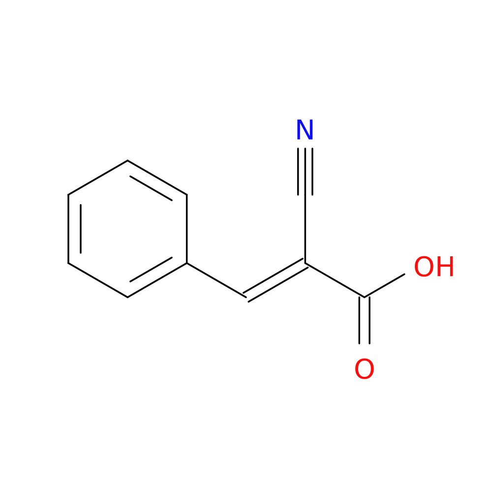 2-Cyano-3-phenylacrylic acid