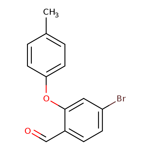 4-bromo-2-(4-methylphenoxy)benzaldehyde