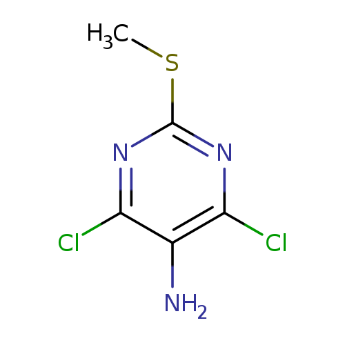4,6-Dichloro-2-(methylthio)-5-pyrimidineamine
