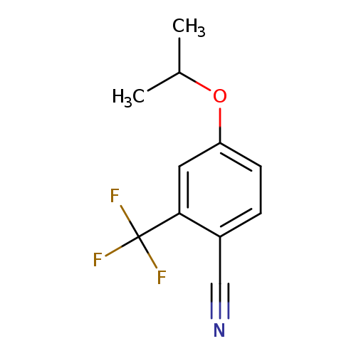4-(propan-2-yloxy)-2-(trifluoromethyl)benzonitrile