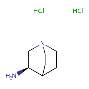1-Azabicyclo[2.2.2]octan-3-amine, hydrochloride (1:2), (3R)-