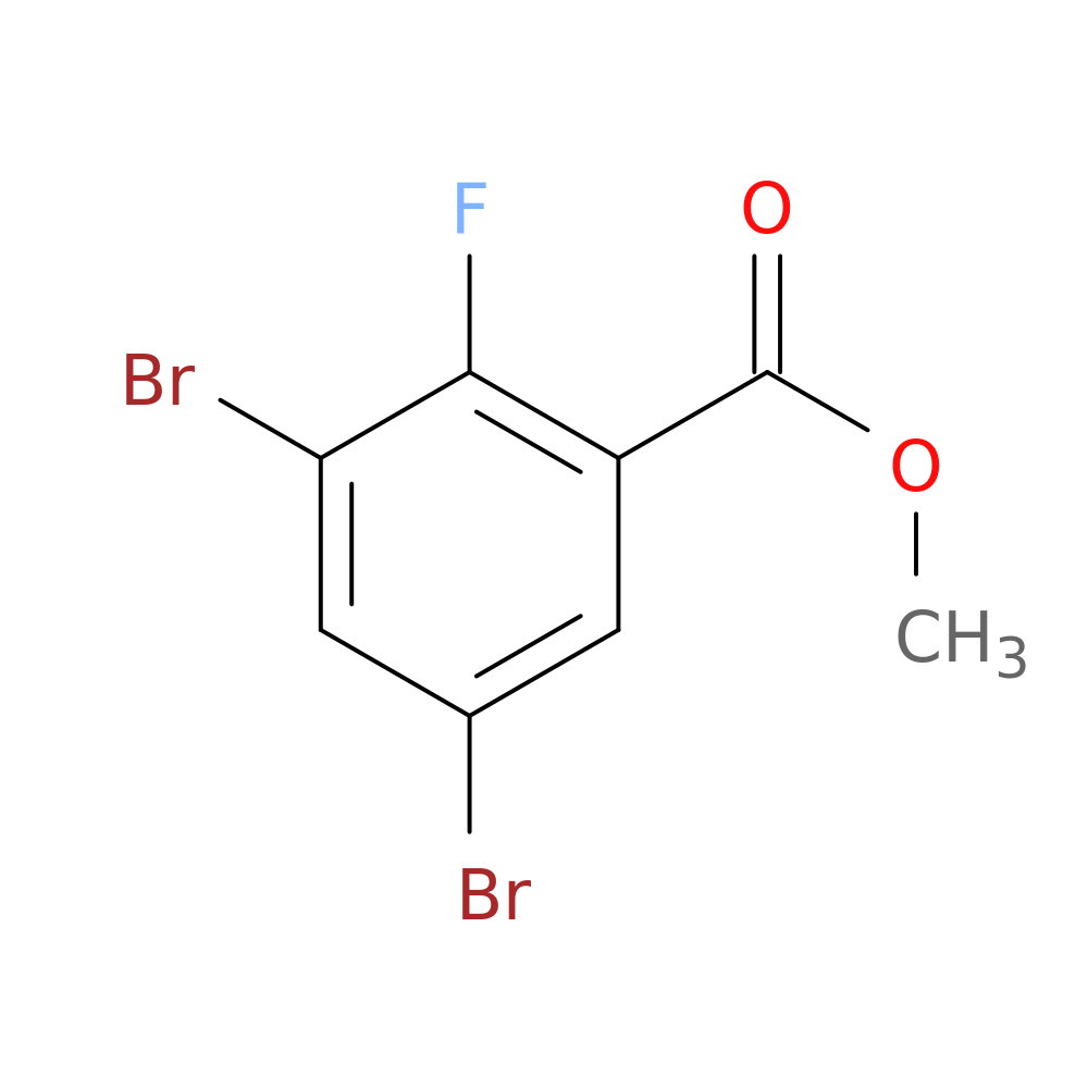 Methyl 3,5-dibromo-2-fluorobenzoate