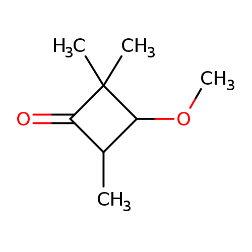 3-methoxy-2,2,4-trimethylcyclobutan-1-one