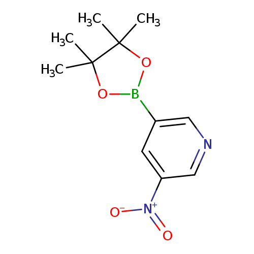 3-Nitro-5-(4,4,5,5-tetramethyl-1,3,2-dioxaborolan-2-yl)pyridine