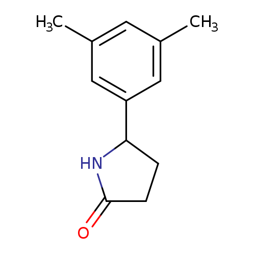 5-(3,5-dimethylphenyl)pyrrolidin-2-one