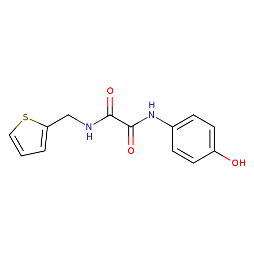 N'-(4-hydroxyphenyl)-N-[(thiophen-2-yl)methyl]ethanediamide