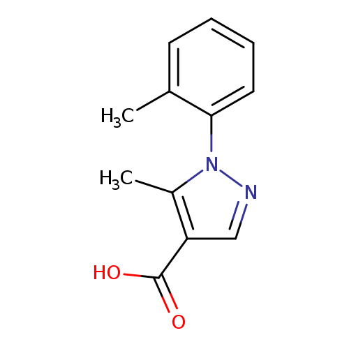 5-Methyl-1-(2-methylphenyl)-1h-pyrazole-4-carboxylic acid
