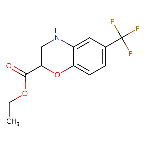 Ethyl 6-(trifluoromethyl)-3,4-dihydro-2H-benzo[b][1,4]oxazine-2-carboxylate