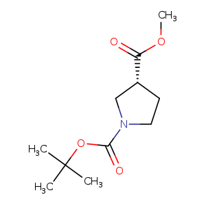 (R)-1-tert-Butyl 3-methyl pyrrolidine-1,3-dicarboxylate