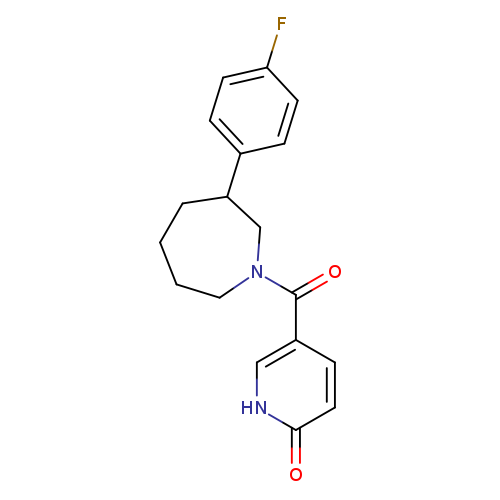 5-[3-(4-fluorophenyl)azepane-1-carbonyl]-1,2-dihydropyridin-2-one