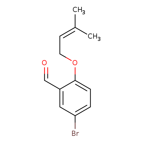 5-bromo-2-[(3-methylbut-2-en-1-yl)oxy]benzaldehyde