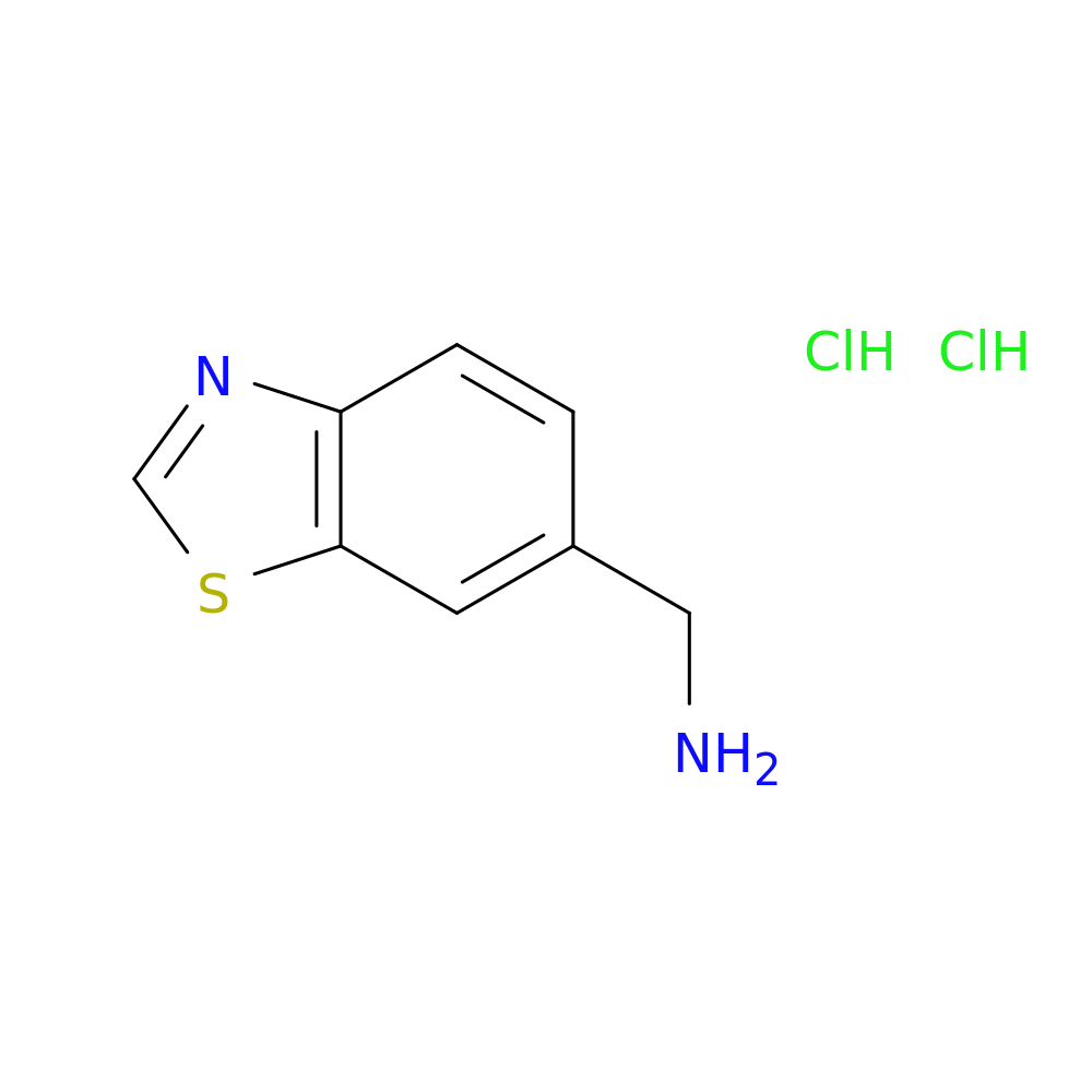 (1,3-benzothiazol-6-yl)methanamine dihydrochloride