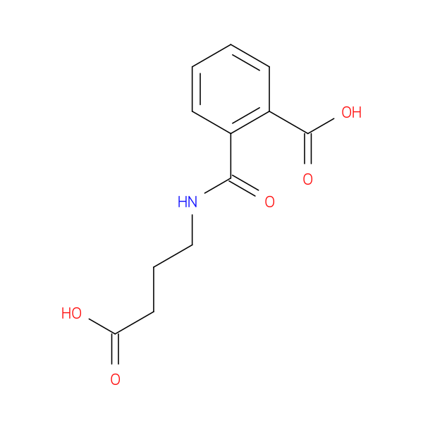 2-[(3-carboxypropyl)carbamoyl]benzoic acid