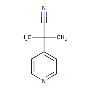 2-Methyl-2-pyridin-4-ylpropanenitrile